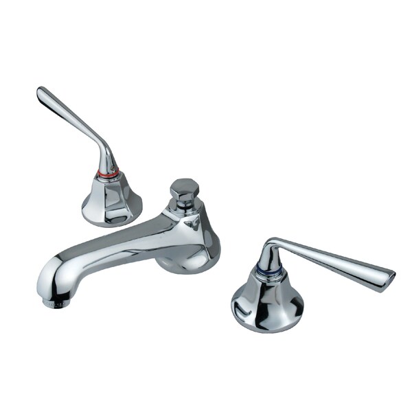 Silver Sage KS4461ZL 8-Inch Widespread Bathroom Faucet with Brass Pop-Up KS4461ZL - main